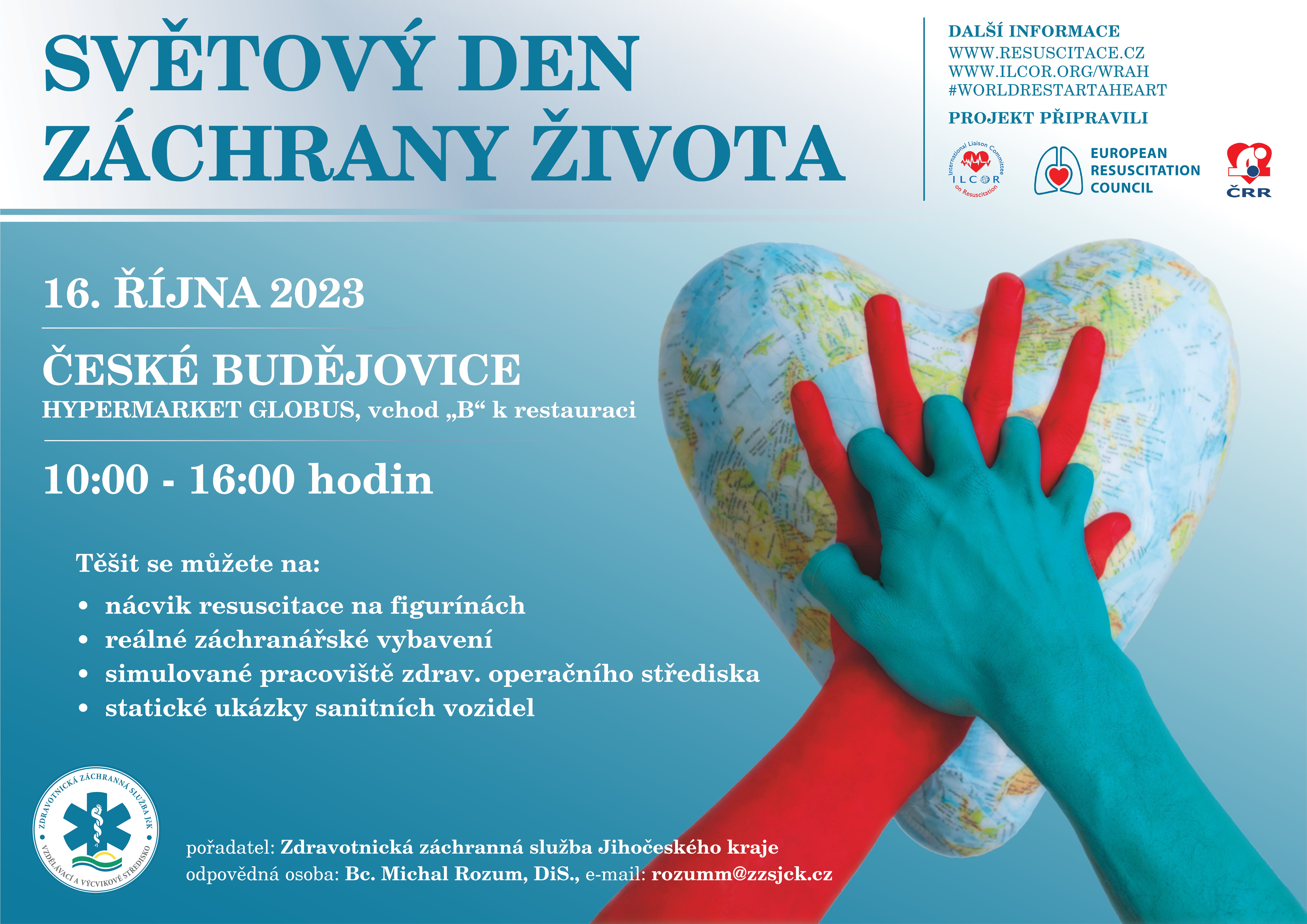 16. říjen je Světovým dnem záchrany života